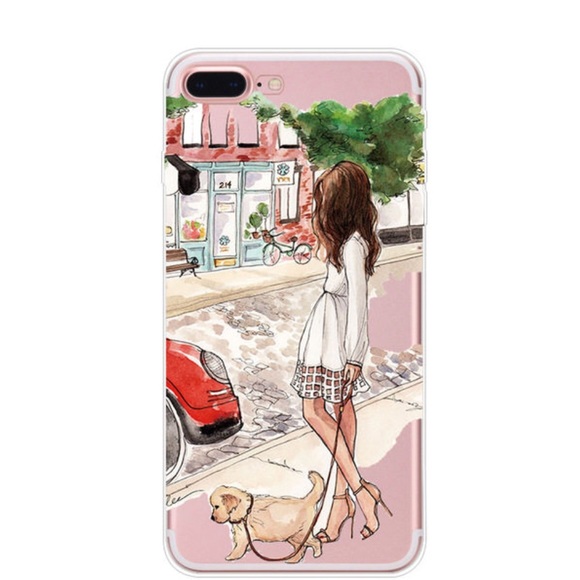 Accessories - Cute Fashionista Doggo iPhone 7 Plus & 8 Plus Case